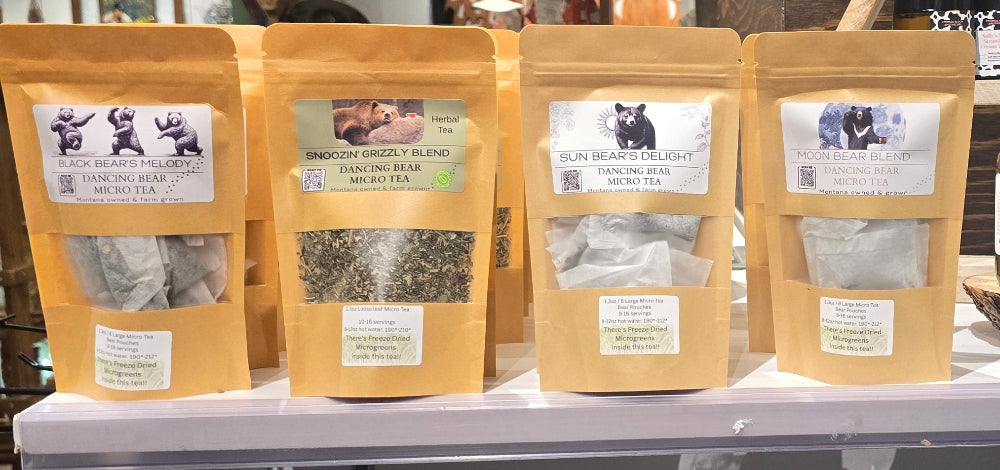 Dancing Bear Micro Tea Sampler — 4 Blend Collection