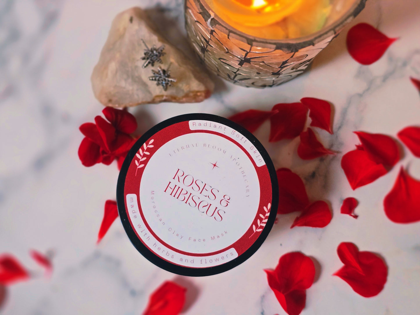 Roses & Hibiscus Clay Mask