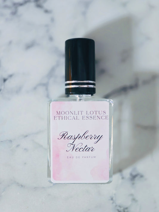 Raspberry Nectar Eau De Parfum — Moonlit Lotus Ethical Essence